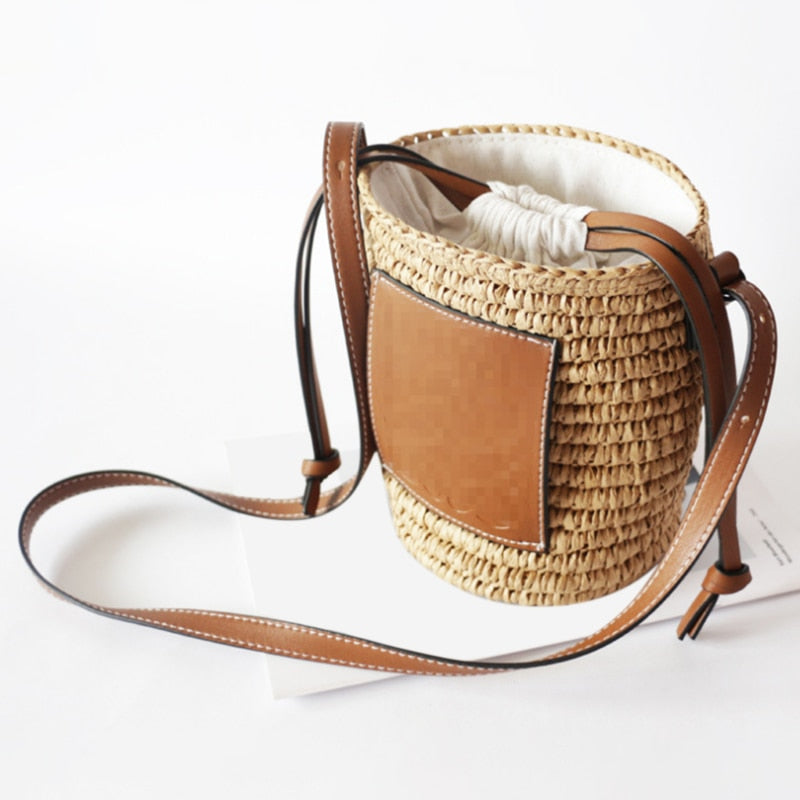 LENA straw bag
