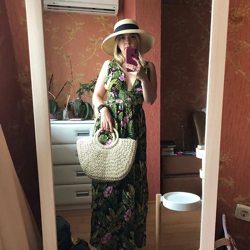 GISELE straw bag