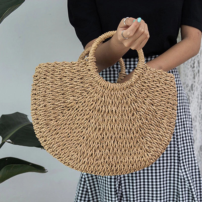 GISELE straw bag
