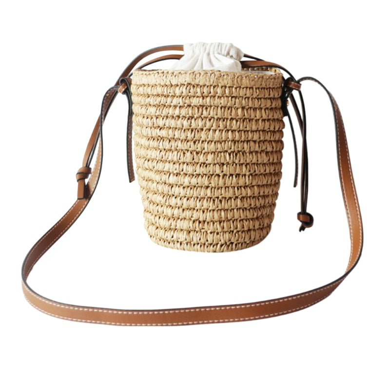 LENA straw bag