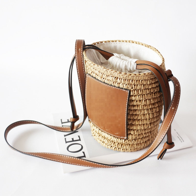 LENA straw bag