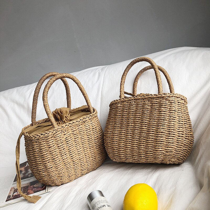 FLORIANE straw bag